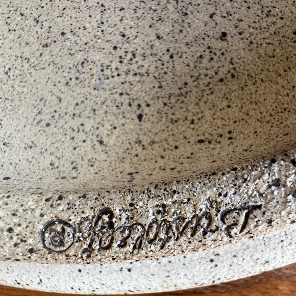 Bristoleaf Pottery, Wizard of Clay RARE š Bristoleaf Trivet for Use or Hanging - Picture 9 of 9